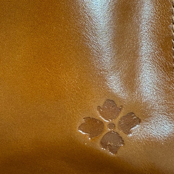 Patricia Nash Lari Denim & Leather Colorblock Crossbody Bag with Dust Bag - Picture 7 of 14